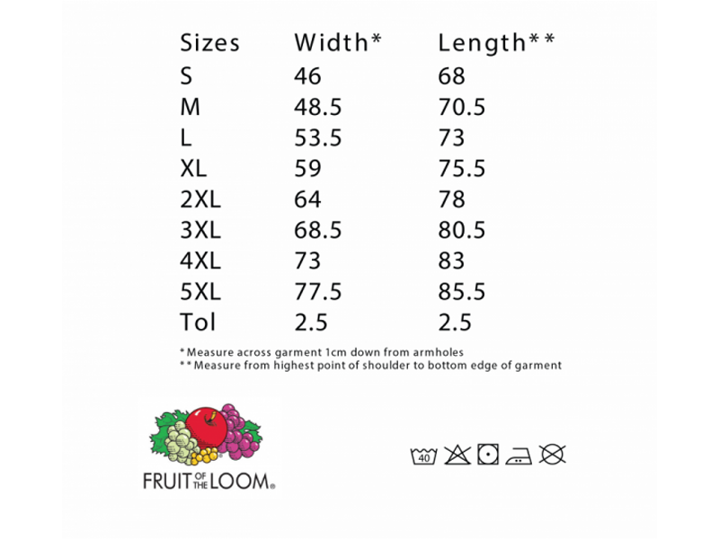 3γ FRUIT OF THE LOOM ICONIC SPECIAL OFFER 111.01